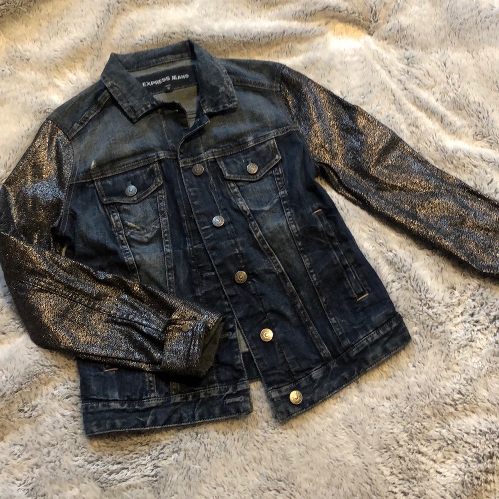 Express jean xs jacket